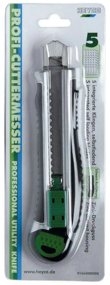 Нож со сменными лезвиями PROFESSIONAL 18 MM