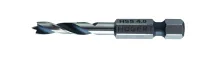 Сверло по дереву 4 х 60 мм с шестигранным хвостовиком, сталь HSS HT6D344