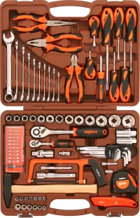 Набор инструмента универсальный 1/4", 1/2"DR, 101 предмет Ombra OMT101S