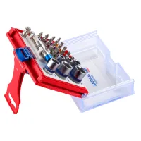 Набор вставок (бит) 1/4;, TORX, HEX, PZ, PH, SLOT, 28 предметов МАСТАК 058-10028C