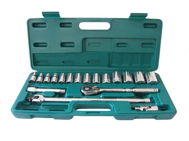 Набор головок торцевых дюймовых 1/2"DR 3/8"-1-1/4", с аксессуарами, 18 предметов 2