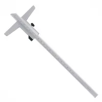 Штангенглубиномер 0-150мм (0,05мм) с зацепом Griff 014705