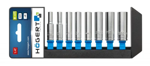 Набор головок глубоких шестигранных 50 мм 1/4", 8 шт. 2