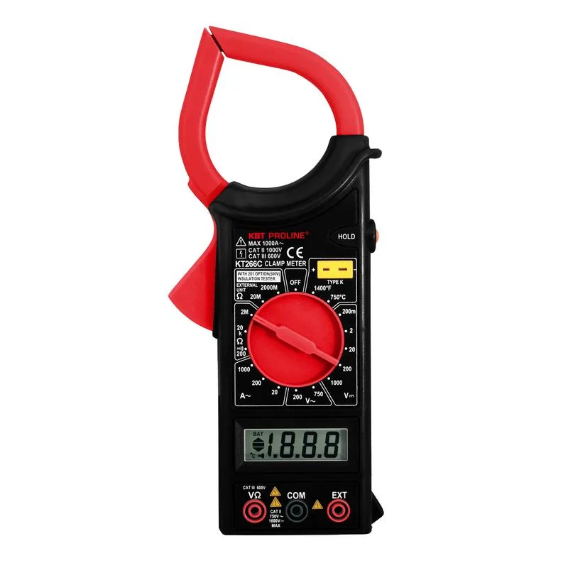 Токовые клещи цифровые KT266C PROLINE KBT 79132