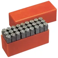 Набор клейм буквы 6 мм CrMo Licota ATF-5115A-6.0