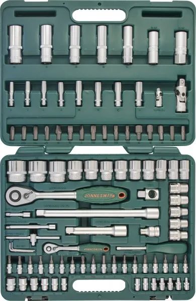 Набор инструмента универсальный 1/4", 1/2"DR, 94 предмета 2