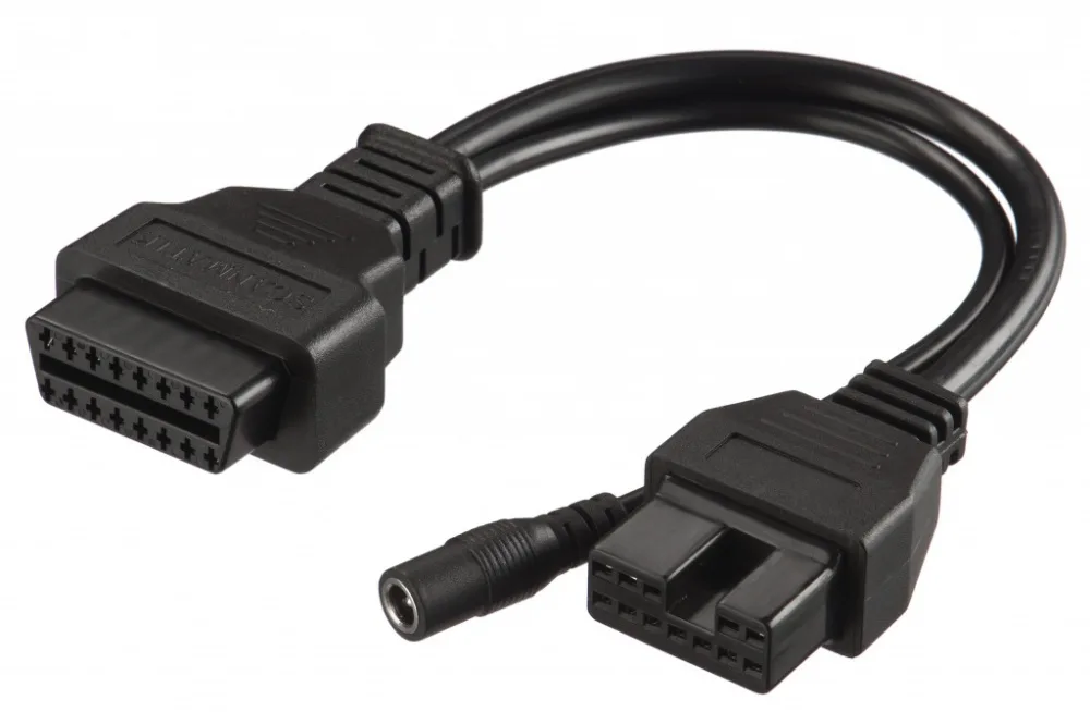 Переходник OBD2-Mitsubishi12 (переходник для а/м Mitsubishi/Hyundai с 12-контактным разъемом)