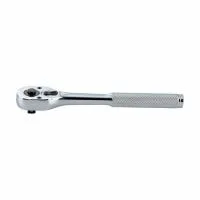 Трещотка 3/8", 200 мм, 32 зубца, флажковая с кнопкой