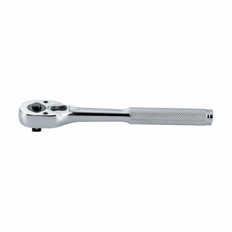 Трещотка 3/8", 200 мм, 32 зубца, флажковая с кнопкой King Tony 3761-08F