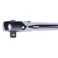 Трещотка 3/8", 200 мм, 32 зубца, флажковая с кнопкой King Tony 3761-08F