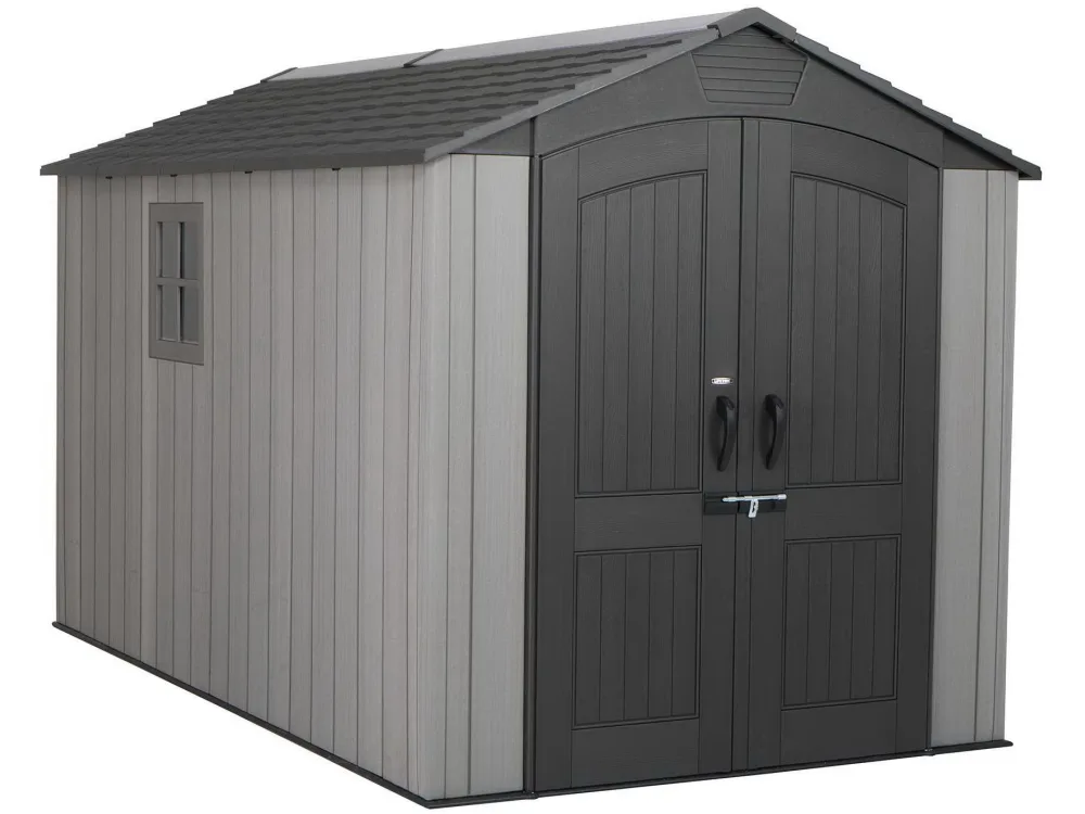 Сарай пластиковый WoodLook 7*12,
