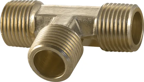 Тройник соединительный внешняя резьба 3/8"NPT