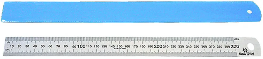 Линейка металлическая 23,7x1,2x300 мм 