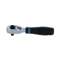 Трещотка 1/4", 108 мм, 72 зубца, флажковая, для головок и вставок (бит)