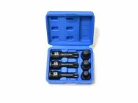 Набор торцевых насадок 1/2" для болта задней ступицы VAG, SPLINE, M14-M18, 6 предметов МАСТАК 100-42