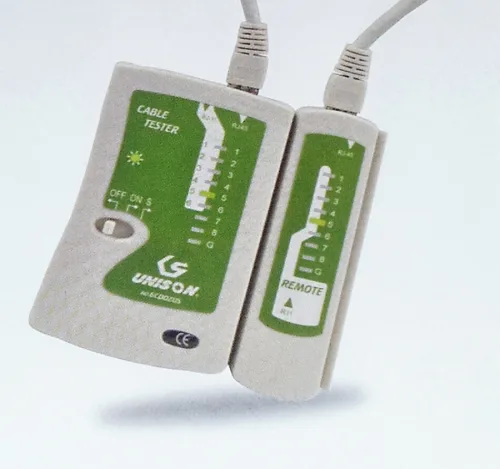 Тестер сетевых кабелей RJ45, RJ11, RJ12, USOC UNISON 6CD02US