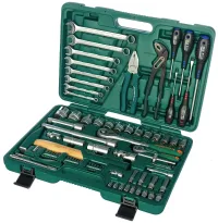 Набор инструмента универсальный 1/4", 1/2"DR, 77 предметов Jonnesway S04H52477S