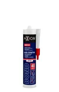 Клей-герметик AXIOM BOND на основе гибридных полимеров белый ШОР 40 280 мл ABK525