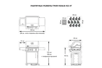 Газовый гриль Napoleon ROGUE-425 XT RXT425SIBPSS-1-RU
