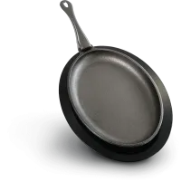 Чугунная сковорода со съемной ручкой и подставкой (овальная) Napoleon 56003