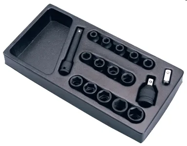 Комплект ударных головок1/2" Hans в ложементе, TT-21 2