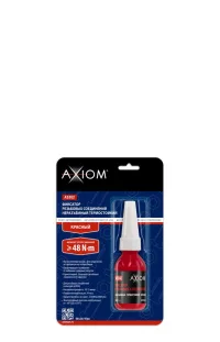 Фиксатор резьбовых соединений неразъемный термостойкий красный 10 мл Axiom AS302