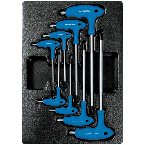 Набор L-образных ключей TORX, ложемент, 8 предметов 3