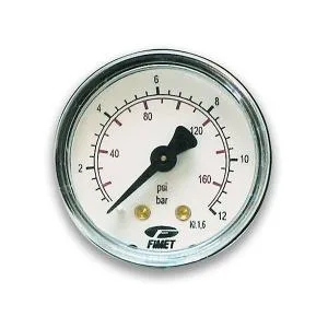 Манометр М1/4"P  50 мм 12 бар Fimet D200/3