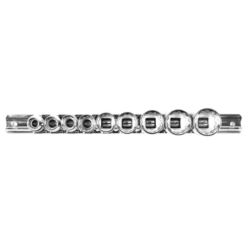 Набор торцевых головок 1/2" 12 гр. 3/8"-15/16" 10пр. на линейке 3