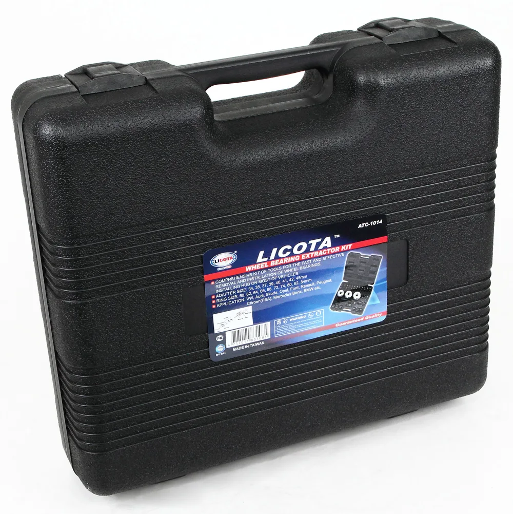 Набор для выпресcовки и запресcовки ступичных подшипников Licota ATC-1014