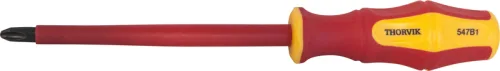 Отвертка крестовая диэлектрическая PHILLIPS®  VDE 1000 v PH3x150 мм 2