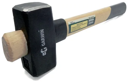 Кувалда Garwin INDUSTRIAL с обратной рукояткой из дерева гикори, 2000 г 4