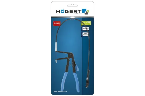 HOEGERT Клещи для шланговых хомутов с тросом 2