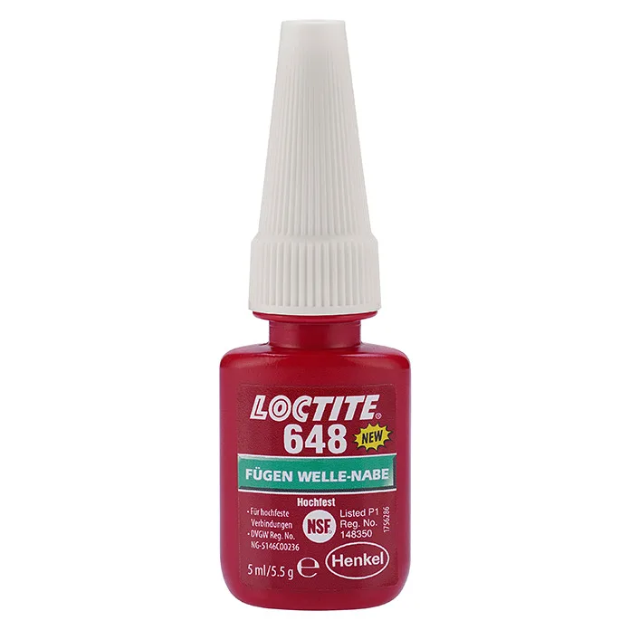 Loctite 648 5мл Высокой прочности, высокотемп.