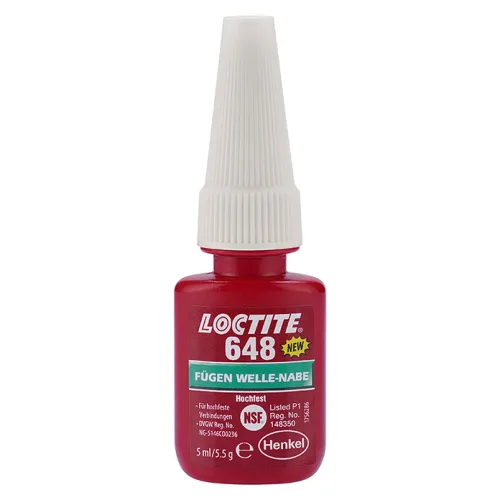 Loctite 648 5мл Высокой прочности, высокотемп. 2