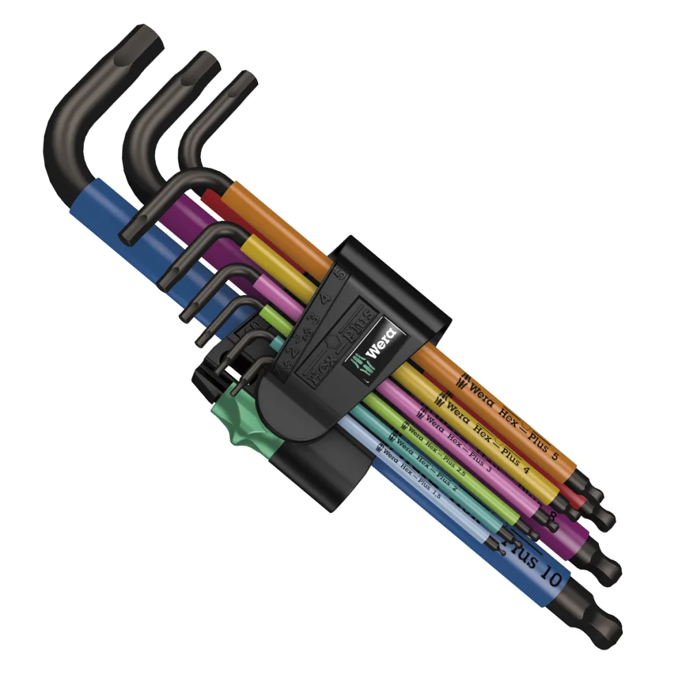 Набор Г-Образных Ключей, Метрических 950 SPKL/9 SM N Multicolour BlackLaser
