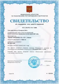 Динамометрический ключ 3/4" 140-980Нм