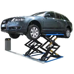 Подъемник ножничный короткий г/п 3500 кг. напольный  2