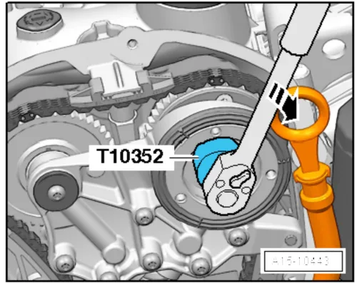 Приспособление для установки электромагнитного клапана VW-Audi 1.8, 2.0 TFSI 3