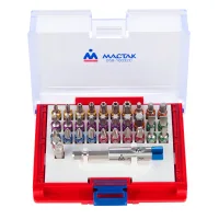 Набор вставок (бит) 1/4", TORX, HEX, PZ, PH, SLOT, 32 предмета