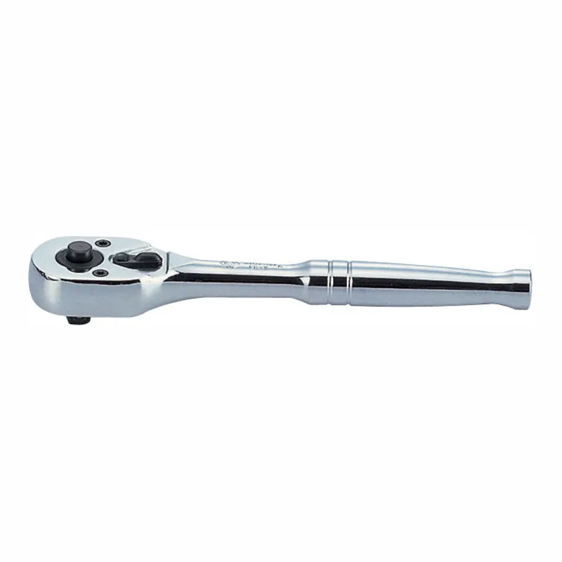 Трещотка 1/4", 140 мм, 24 зубца, флажковая с кнопкой King Tony 2761-55P