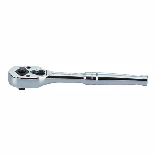Трещотка 1/4", 140 мм, 24 зубца, флажковая с кнопкой 2