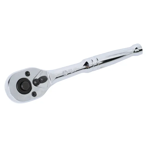 Трещотка 1/4", 140 мм, 24 зубца, флажковая с кнопкой 3