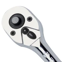 Трещотка 1/4", 140 мм, 24 зубца, флажковая с кнопкой King Tony 2761-55P