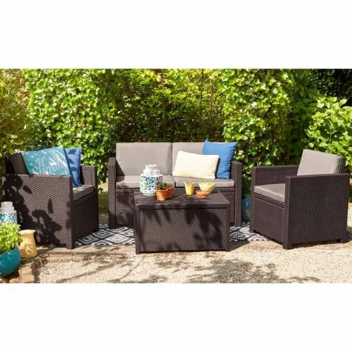 Комплект мебели со столиком-тумбой Monaco Set With Storage Table 2