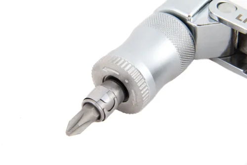 Отвертка трещоточная со сменными вставками1/4", 12 пр. 4