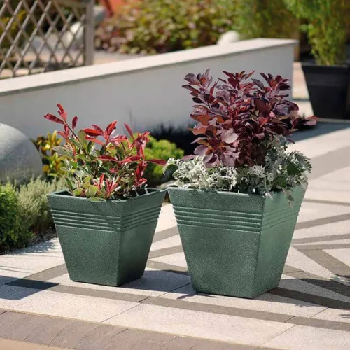 Кашпо Piazza Square Planter 2