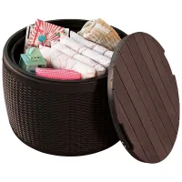 Стол-сундук Circa Rattan Storage Box