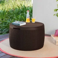 Стол-сундук Circa Rattan Storage Box