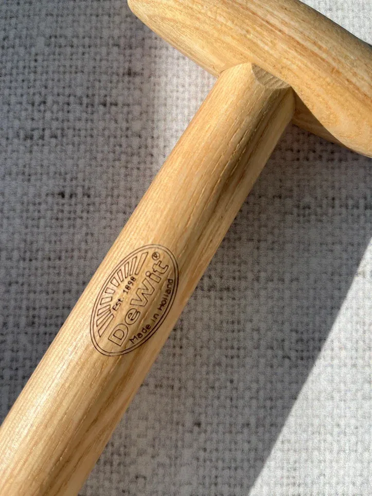 Штыковая кованая лопата DeWit с площадкой для ноги профессиональной серии Spork